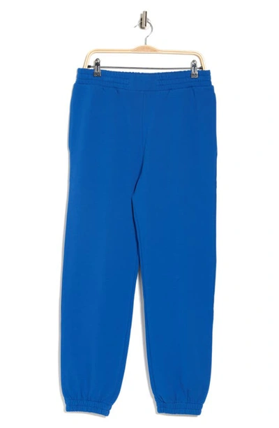 Mcq By Alexander Mcqueen Small Metal Logo Sweatpant In Skate Blue