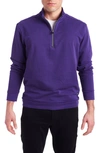 Pino By Pinoporte Mario Semi Zip Jacket In Purple