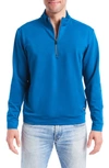 Pino By Pinoporte Mario Semi Zip Jacket In Teal