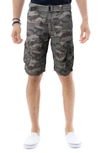 X-ray Cargo Shorts In Sage Camo