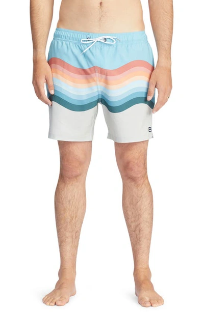 Billabong Men's Sundays Layback Boardshorts In Sunset