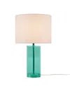 510 Design 20.5" Neonova Glass Table Lamp In Blue