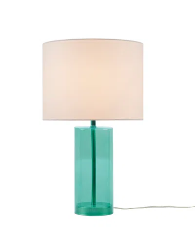 510 Design 20.5" Neonova Glass Table Lamp In Blue