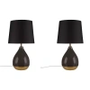 510 Design 21.5 Liora 2-tone 2-pc. Lamp Set In Yellow