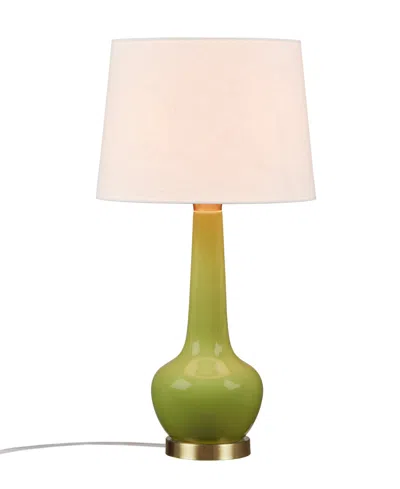 510 Design 26.25" Zazie Ceramic Genie Table Lamp In Green