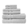 510 Design Aegean 100% Turkish Cotton 6 Piece Towel Set In Gray