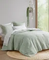 510 Design Camden Chambray 5-piece.comforter Set, Twin/twin Xl In Sage Green
