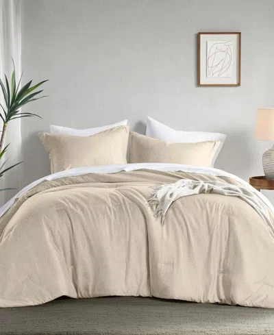 510 DESIGN CAMDEN CHAMBRAY PRINT 3-PC. COMFORTER SET, FULL/QUEEN