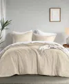 510 Design Camden Chambray Print 3-pc. Comforter Set, King/california King In Neutral