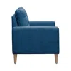 510 Design Dani Tufted Back Accent Chair, Denim Blue Color In Blue