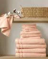 510 Design Essential Quick Dry Cotton 12-pc. Bath Towel Set In Blush