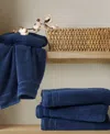 510 Design Essential Quick Dry Cotton 4-pc. Bath Towel Set In Indigo