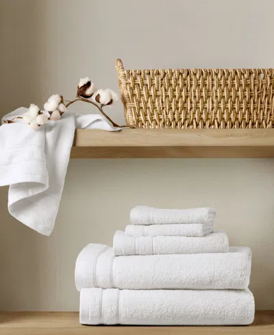 510 Design Essential Quick Dry Cotton 6-pc. Bath Towel Set In White
