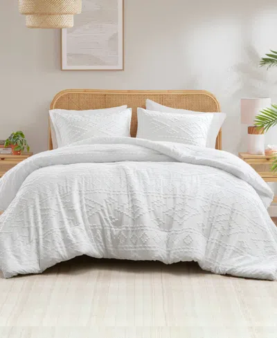 510 Design Gigi Boho 3-pc. Comforter Set, Full/queen In White