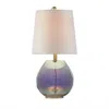 510 Design Iridescent Glass Table Lamp In Multi