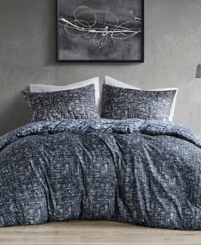 510 Design Maca Reversible 2-pc. Duvet Cover Set, Twin/twin Xl In Blue