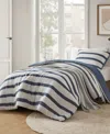 510 Design Merritt Yarn-dyed Striped 2-pc. Comforter Set, Twin/twin Xl In Blue