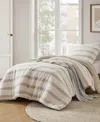 510 Design Merritt Yarn-dyed Striped 2-pc. Comforter Set, Twin/twin Xl In Brown