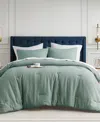 510 Design Mina Waffle Textured 2-pc. Comforter Set, Twin/twin Xl In Sage Green