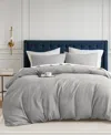 510 Design Mina Waffle Textured 2-pc. Duvet Cover Set, Twin/twin Xl In Light Gray
