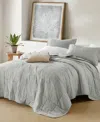 510 Design Mina Waffle Weave Textured 2-pc. Quilt Set, Twin/twin Xl In Gray