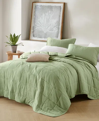 510 DESIGN MINA WAFFLE WEAVE TEXTURED 2-PC. QUILT SET, TWIN/TWIN XL