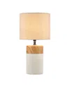 510 Design Nicolo Textured Ceramic Table Lamp In White
