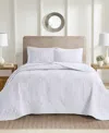 510 Design Oakley 3-pc. Bedspread Set, King/california King In White