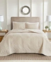 510 Design Oakley 3-pc. Bedspread Set, King/california King In Cream
