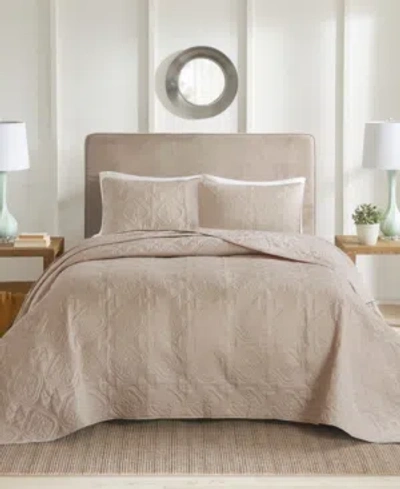 510 Design Oakley 3-pc. Bedspread Set, King/california King In Khaki