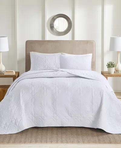 510 Design Oakley 3-pc. Bedspread Set, King/california King In White