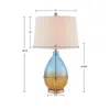 510 Design Ombre Glass Table Lamp, Set Of 2 In Multi