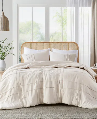510 DESIGN PORTER PLEATED 3-PC. COMFORTER SET, FULL