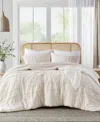 510 Design Porter Washed Pleated 2-pc. Comforter Set, Twin/twin Xl In Neutral