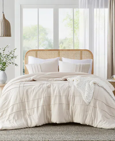 510 DESIGN PORTER WASHED PLEATED 2-PC. COMFORTER SET, TWIN/TWIN XL