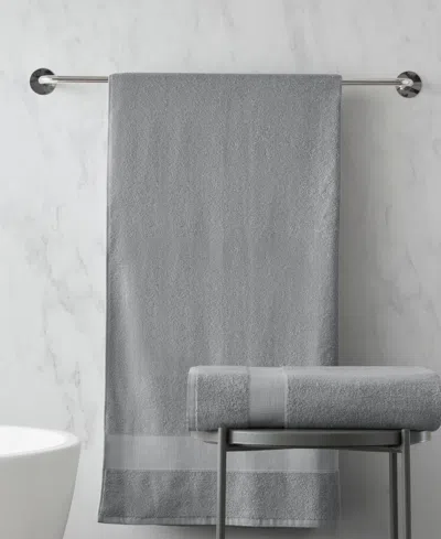 510 Design Premium Turkish Cotton Plush 2-pc. Bath Towel Set In Charcoal