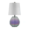 510 Design Ranier Iridescent Glass Table Lamp In Multi