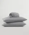 510 Design Super 144-thread Count Cotton 3-pc. Sheet Set, Twin Xl In Gray