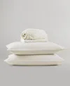 510 Design Super 144-thread Count Cotton 3-pc. Sheet Set, Twin Xl In White