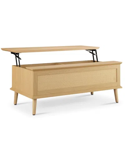 510 Design Teagan 42" Wood Lift-top Coffee Table In Brown