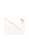 Jil Sander Medium Leather Crossbody Bag In Neutrals