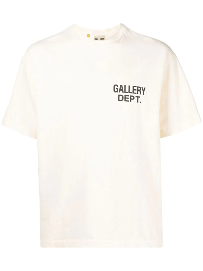 Gallery Dept. Souvenir Print T-shirt In Nude