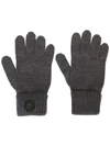 DSQUARED2 DSQUARED2 CLASSIC RIBBED GLOVES - GREY,W17KG400101W11492469