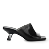 Vic Matie Shiny Slip-on 70mm Shoes In Black