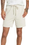 Bella+canvas Drawstring Sweat Shorts In Cement