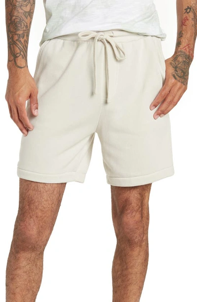 Bella+canvas Drawstring Sweat Shorts In Cement