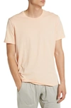 Atm Anthony Thomas Melillo Cotton Crewneck T-shirt In Tropical Peach