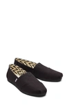 Toms Alpargata Slip-on In Black Sneaker