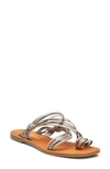 Matisse Rogue Strappy Toe Loop Sandal In Taupe