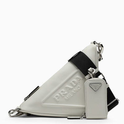Prada Mini White Altro Cross-body Bag